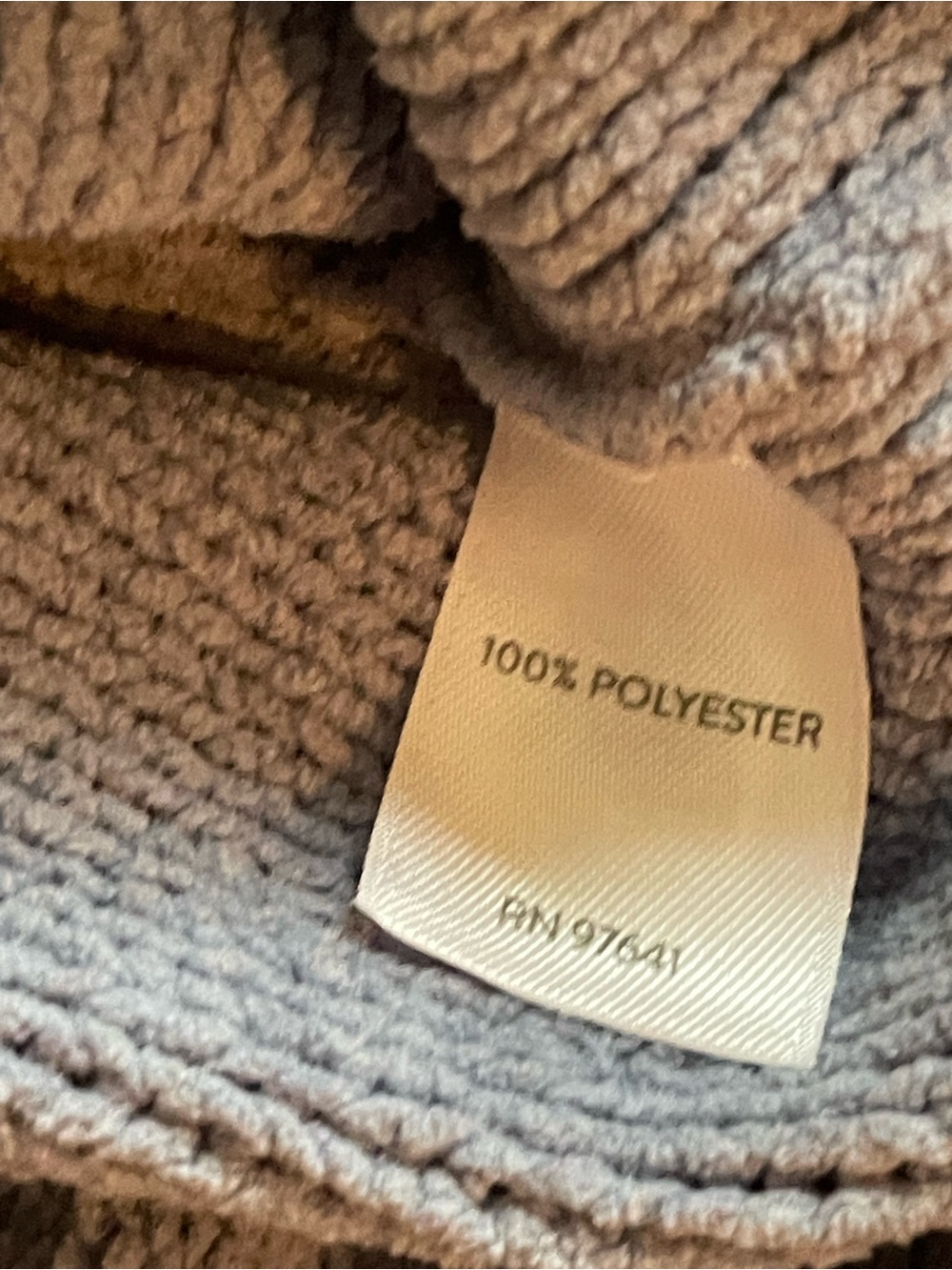 J. Jill Chemise Cable-Knit Crewneck Sweater - Dusty Blue 4X - Picture 4 of 7